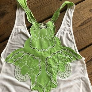 Free People tank top boho size XSmall